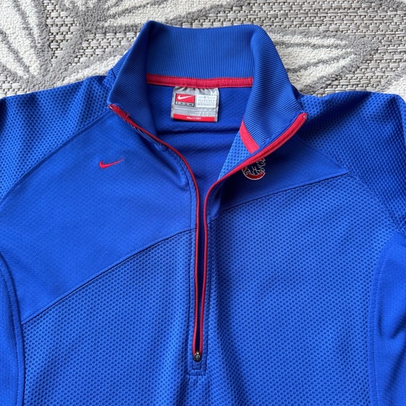 Nike Fit Dry MLB Chicago Cubs Women’s Full Zip Jacket Size Medium - Picture 3 of 4